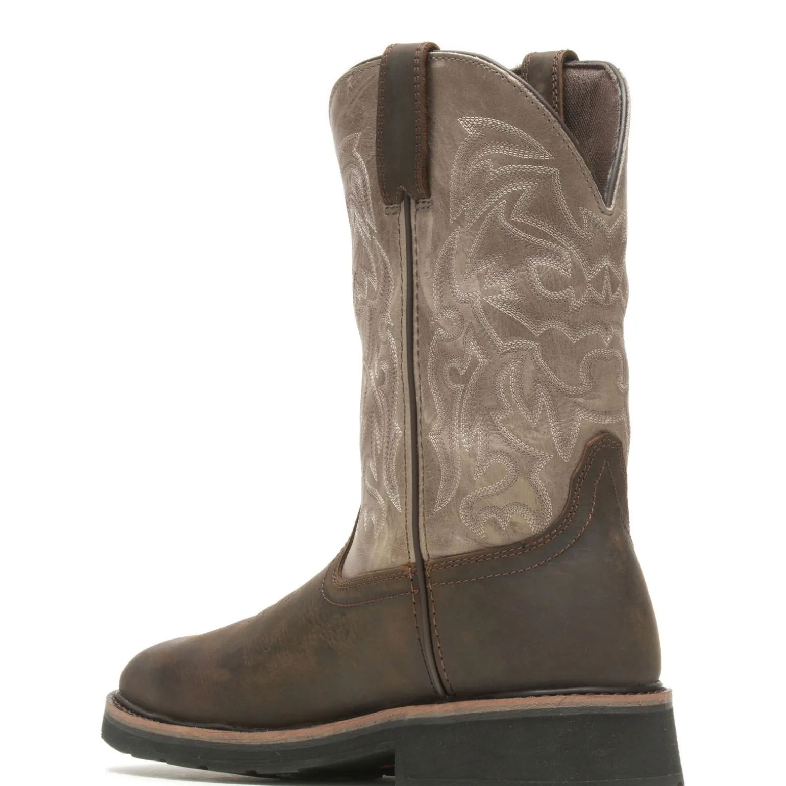 Wolverine Men'S Rancher Waterproof Steel-Toe Work Wellington Taupe/Brown Cheap