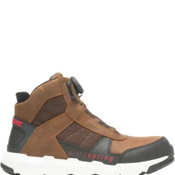 Wolverine Men'S Rev Boa® Ultraspring™ Durashocks® Vent Carbonmax™ Work Boot Brown Flash Sale