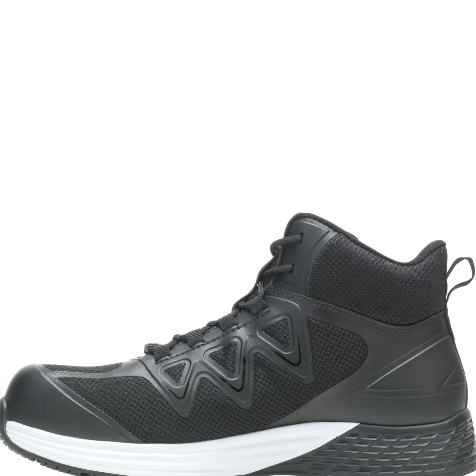 Wolverine Men'S Rush Mid Work Composite Toe Black Cheap