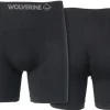 Wolverine Men'S Seamless Tencel No Fly Boxer Brief Black Outlet