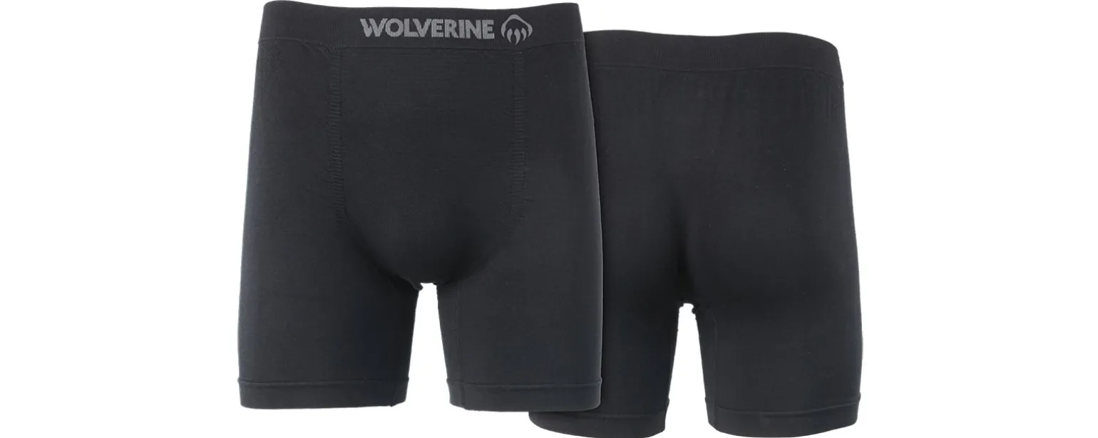 Wolverine Men'S Seamless Tencel No Fly Boxer Brief Black Outlet