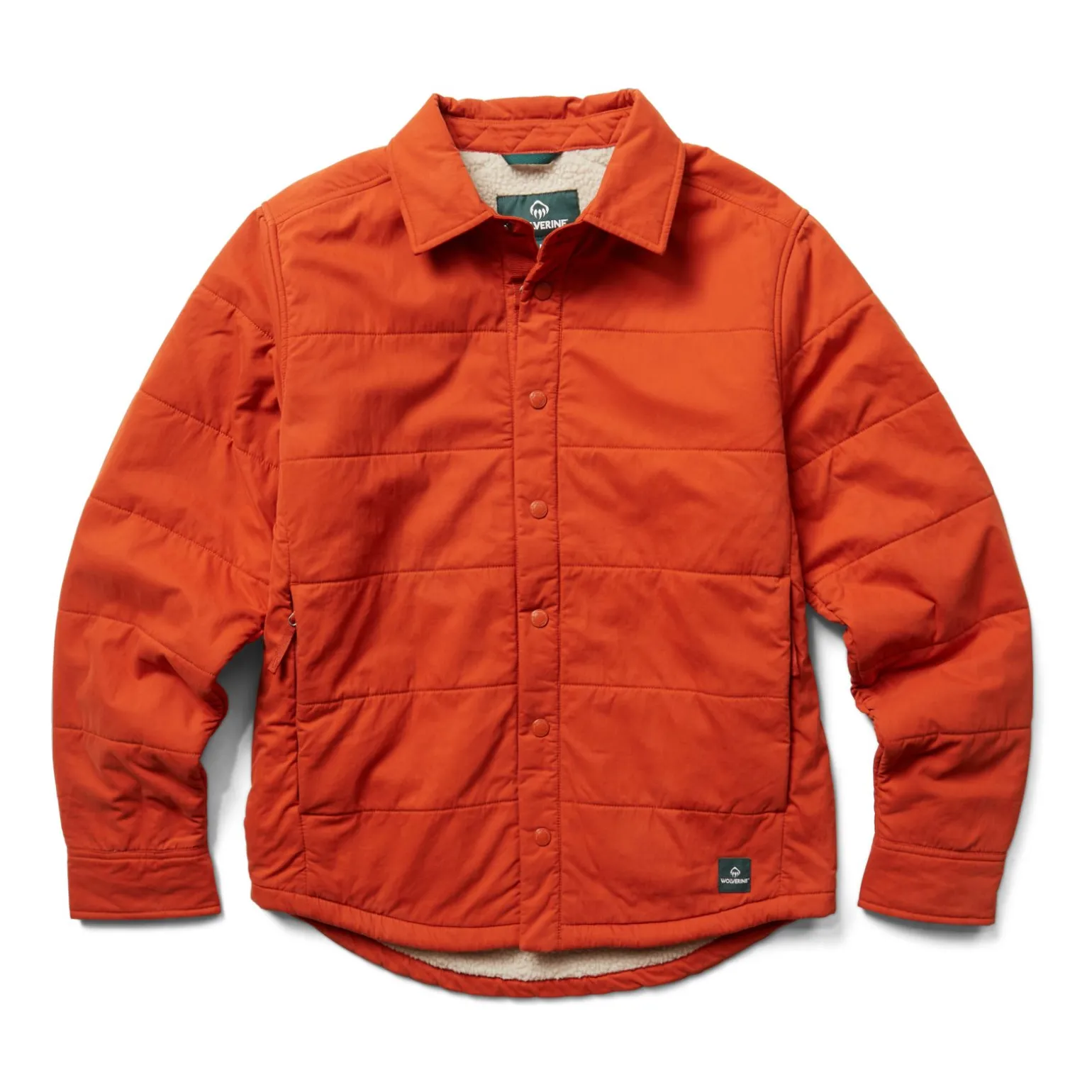 Wolverine Men'S Sherpa Shirt Jac Ember Outlet