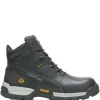 Wolverine Men'S Tarmac Waterproof Reflective Composite-Toe 6" Work Boot Black Cheap