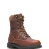 Wolverine Men'S Tremor Durashocks® 8" Work Boot Brown Store