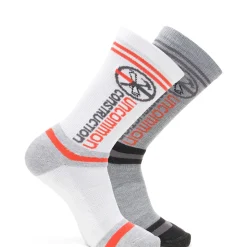 Wolverine Men'S Uncommon Construction Collection – 2-Pack Work Crew Sock White/Grey Online