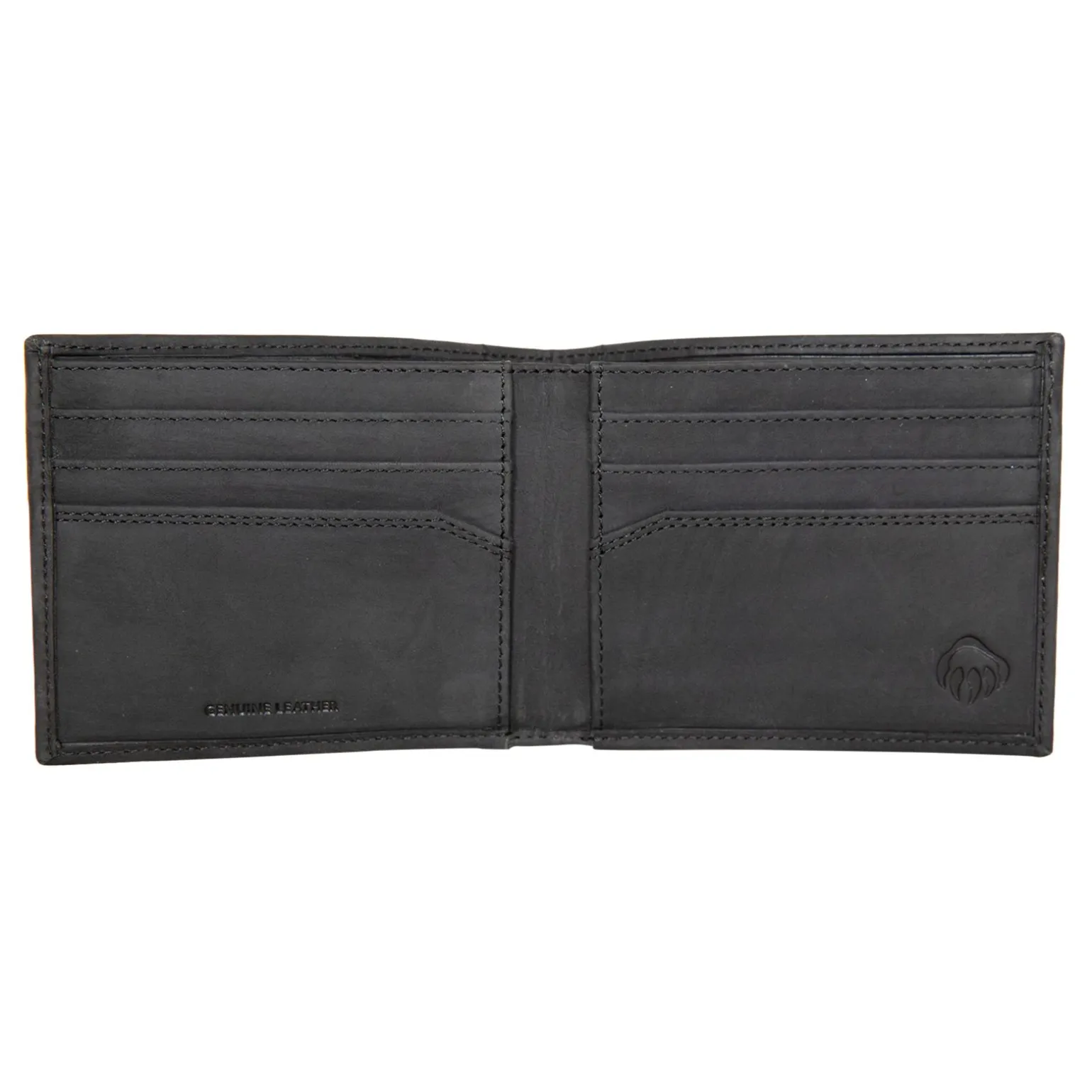 Wolverine Rugged Bifold Wallet Black Outlet