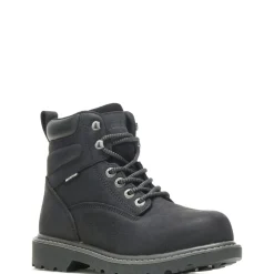 Wolverine Women'S Floorhand 6" Steel Toe Boot Black Clearance