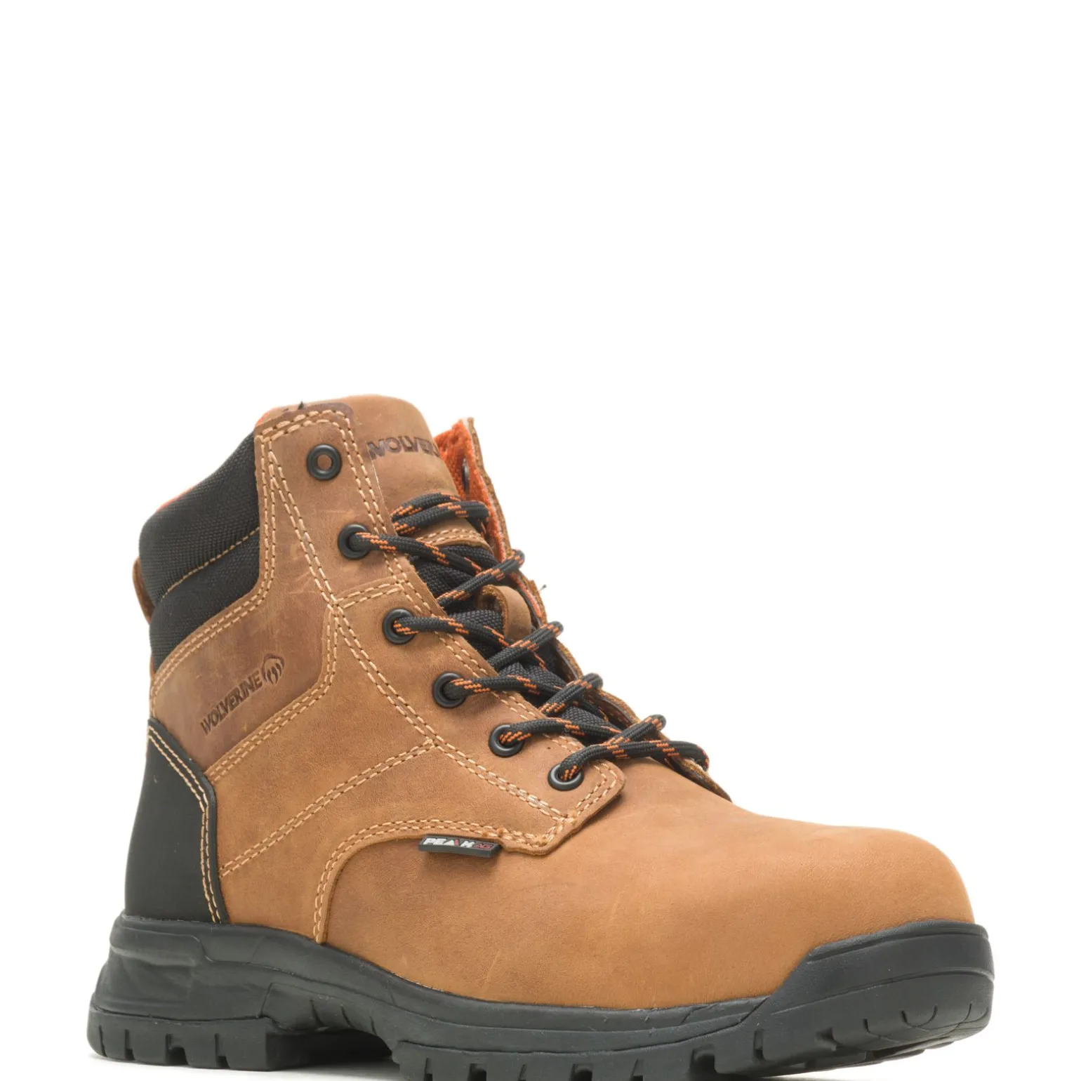 Wolverine Women'S Piper 6" Composite-Toe Work Boot Brown Fashion