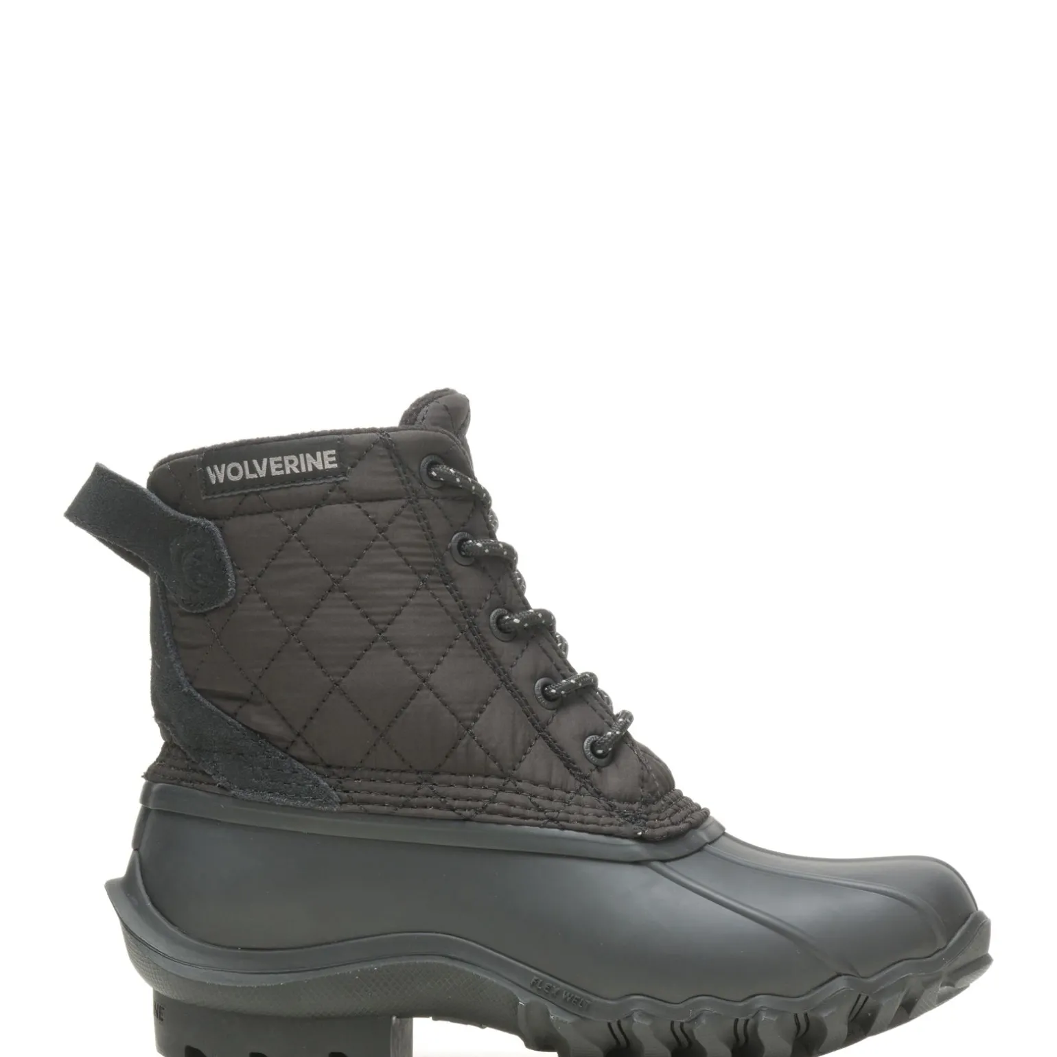 Wolverine Women'S Torrent Quilted Duck Boot Black Hot