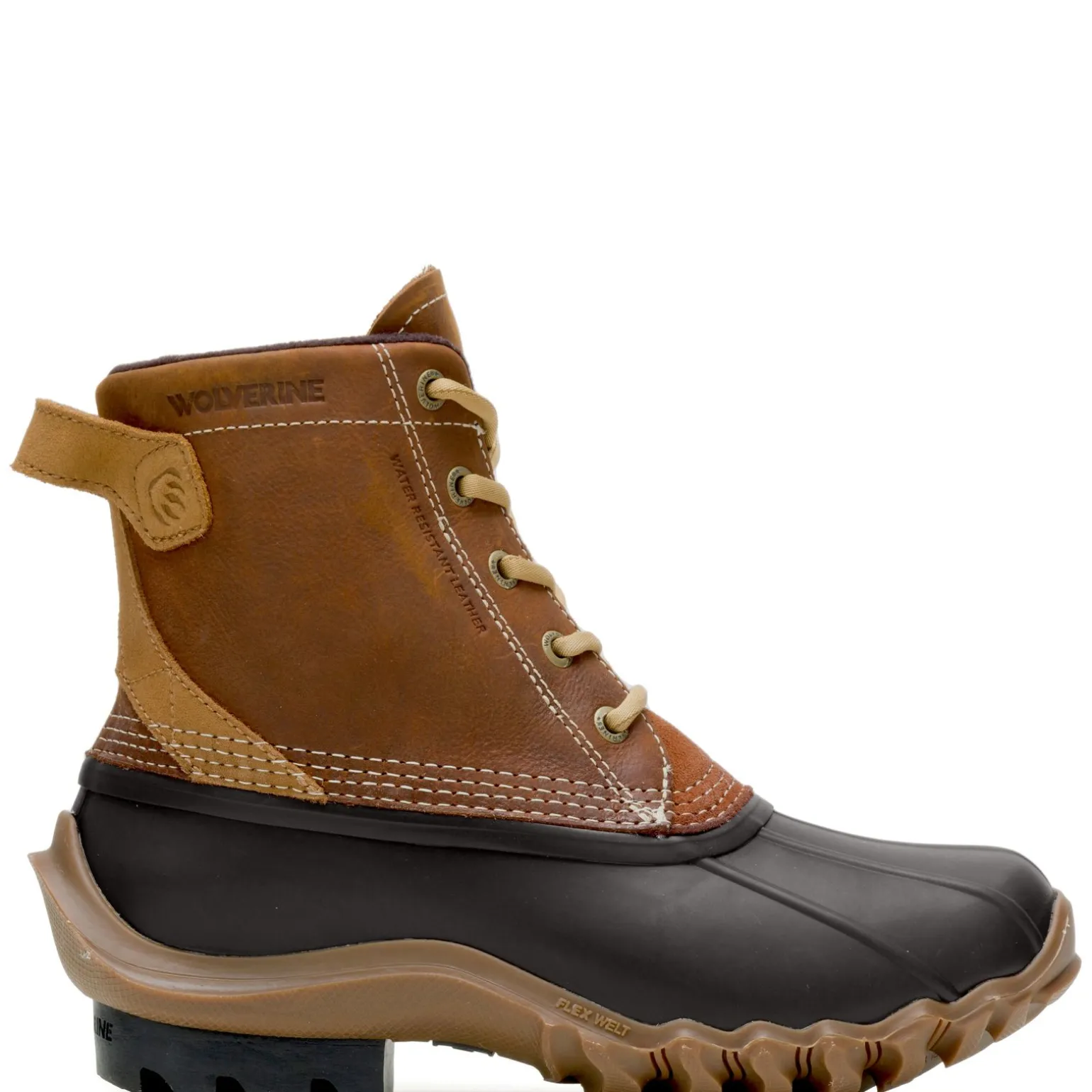 Wolverine Women'S Torrent Waterproof Duck Boot Cognac Clearance